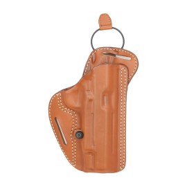 BIUSO HORIZONTAL SEMI-AXILLARY LEATHER HOLSTER