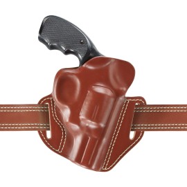 OPEN SEMI-AXILLARY LEATHER HOLSTER