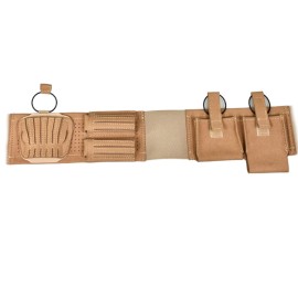FASCIA ELASTICA PELLE SCAMOSCIATA TRAFORATA E FONDINA A...